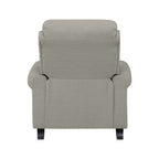 Fauteuil inclinable à dossier rabattable en lin Jessie de Copper Grove