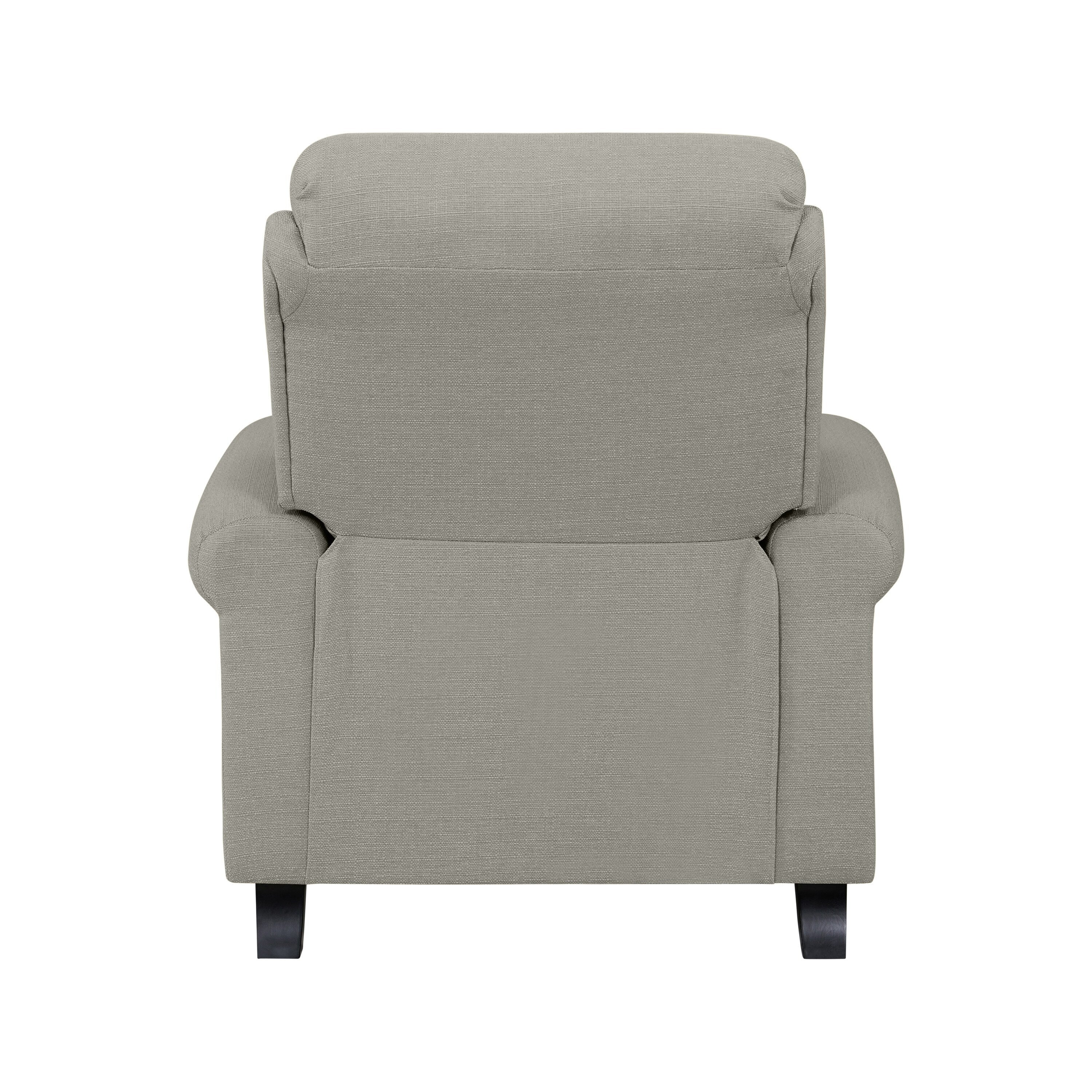 Fauteuil inclinable à dossier rabattable en lin Jessie de Copper Grove