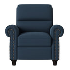 Fauteuil inclinable à dossier rabattable en lin Jessie de Copper Grove