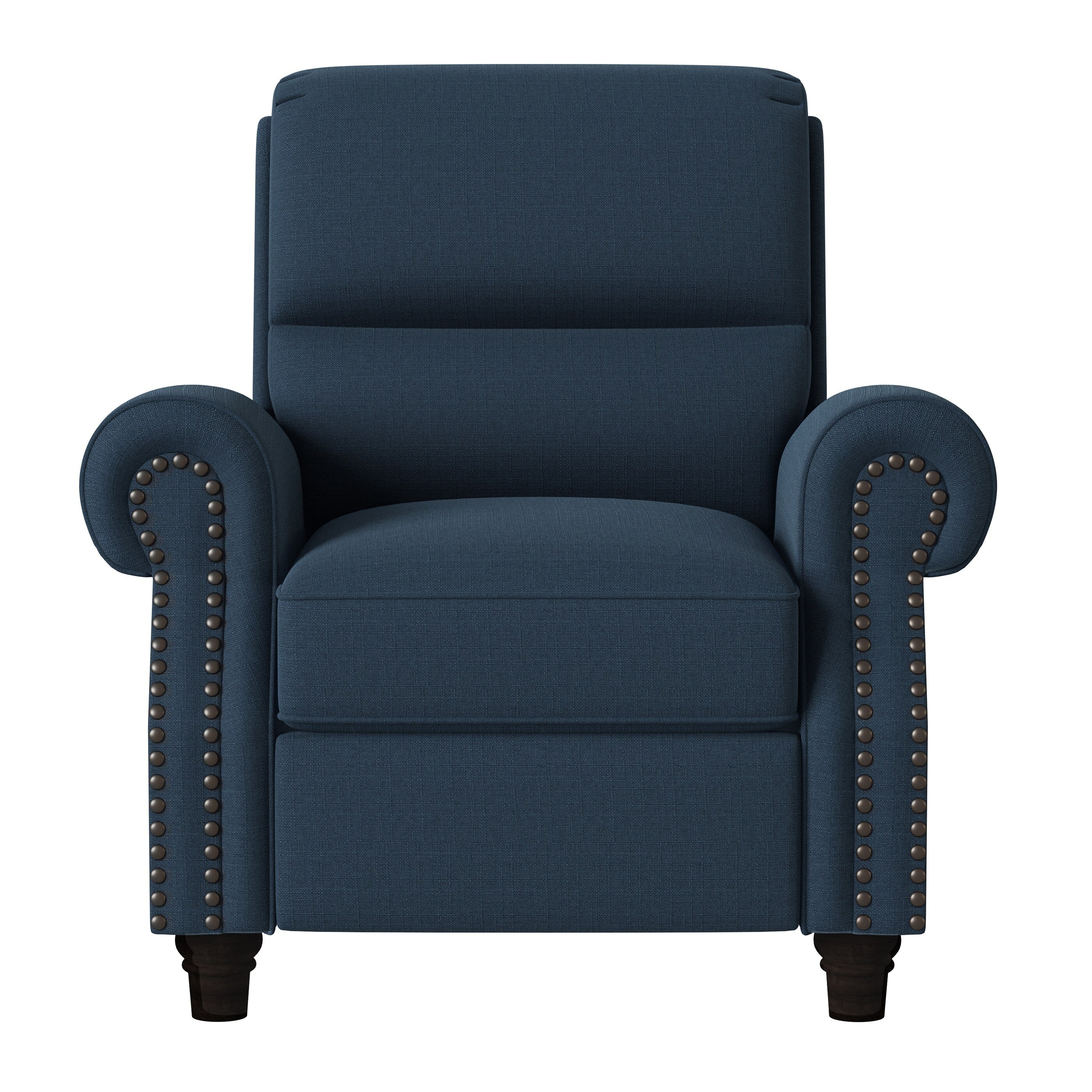 Fauteuil inclinable à dossier rabattable en lin Jessie de Copper Grove