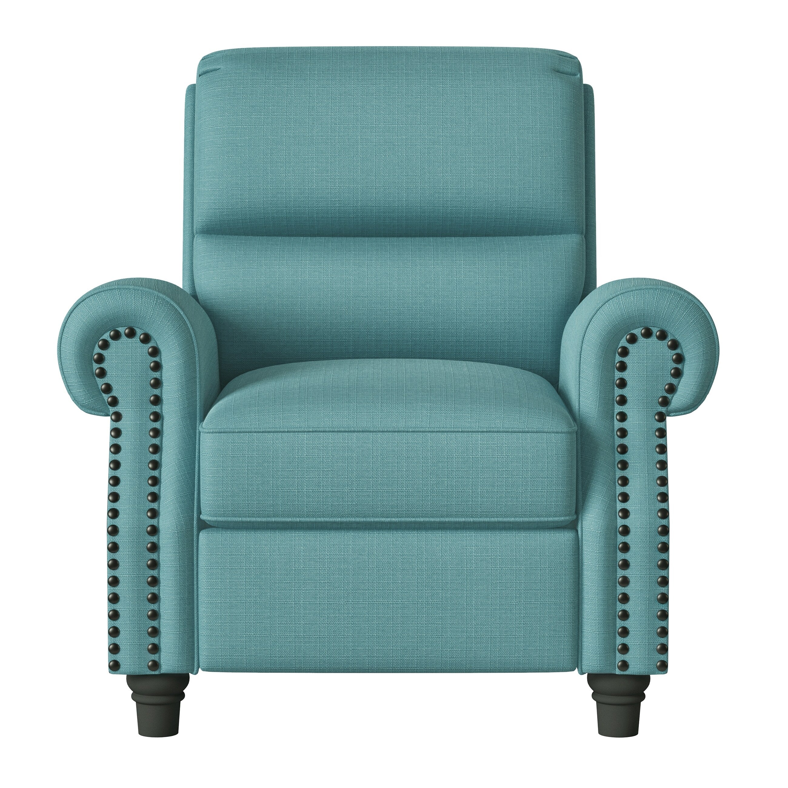 Fauteuil inclinable à dossier rabattable en lin Jessie de Copper Grove