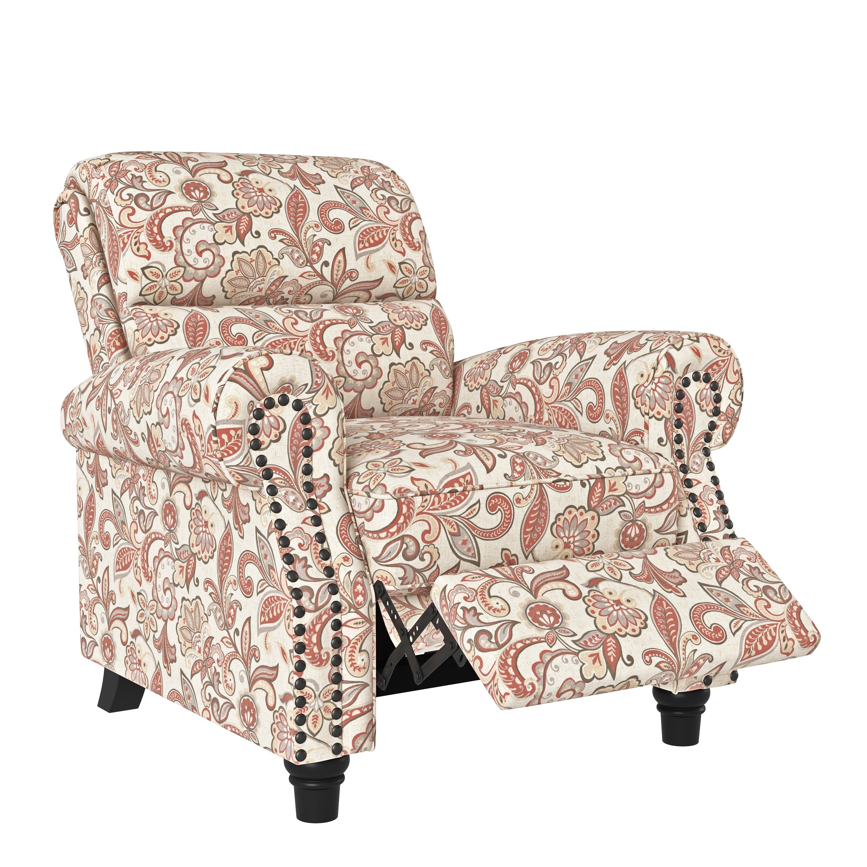 Fauteuil inclinable à dossier poussé Jessie ProLounger Paisley de Copper Grove