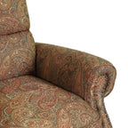 Fauteuil inclinable à dossier poussé Jessie ProLounger Paisley de Copper Grove