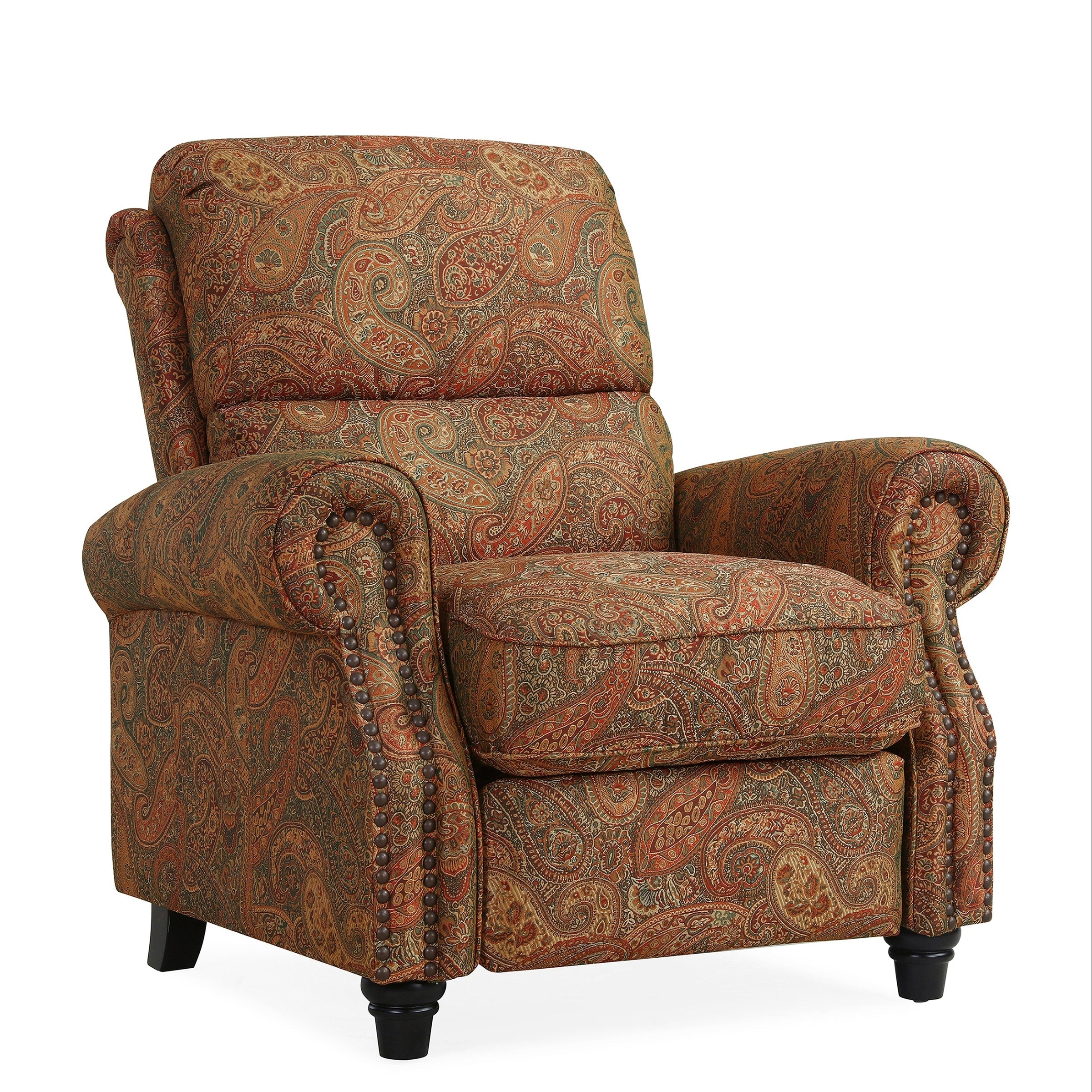 Fauteuil inclinable à dossier poussé Jessie ProLounger Paisley de Copper Grove