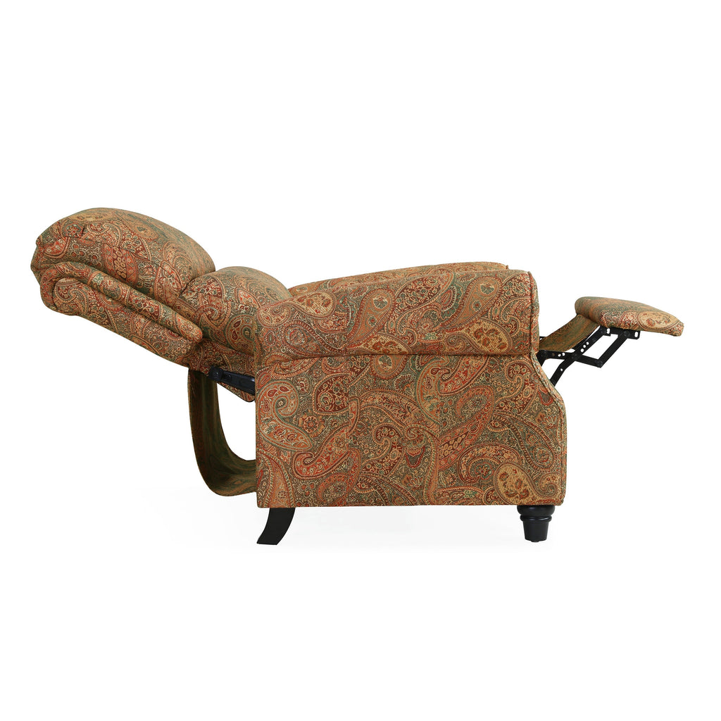 Fauteuil inclinable à dossier poussé Jessie ProLounger Paisley de Copper Grove