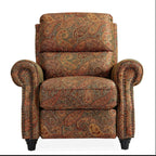 Fauteuil inclinable à dossier poussé Jessie ProLounger Paisley de Copper Grove