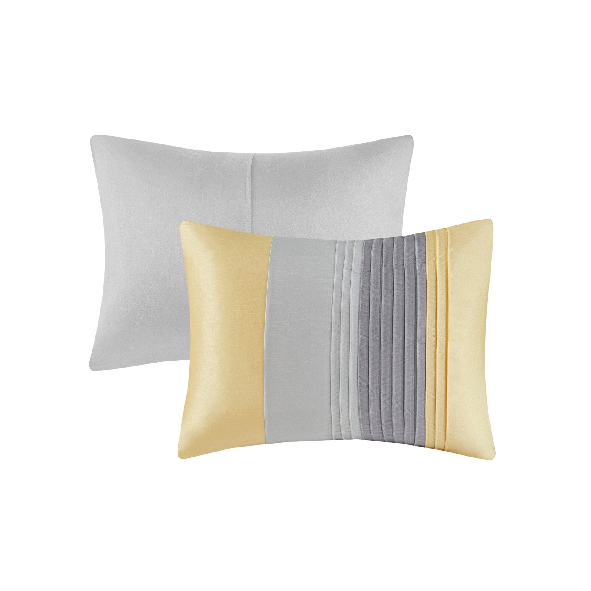 Ensemble de couette jaune Copper Grove Kiston 7 pièces