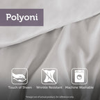 Ensemble de couette jaune Copper Grove Kiston 7 pièces