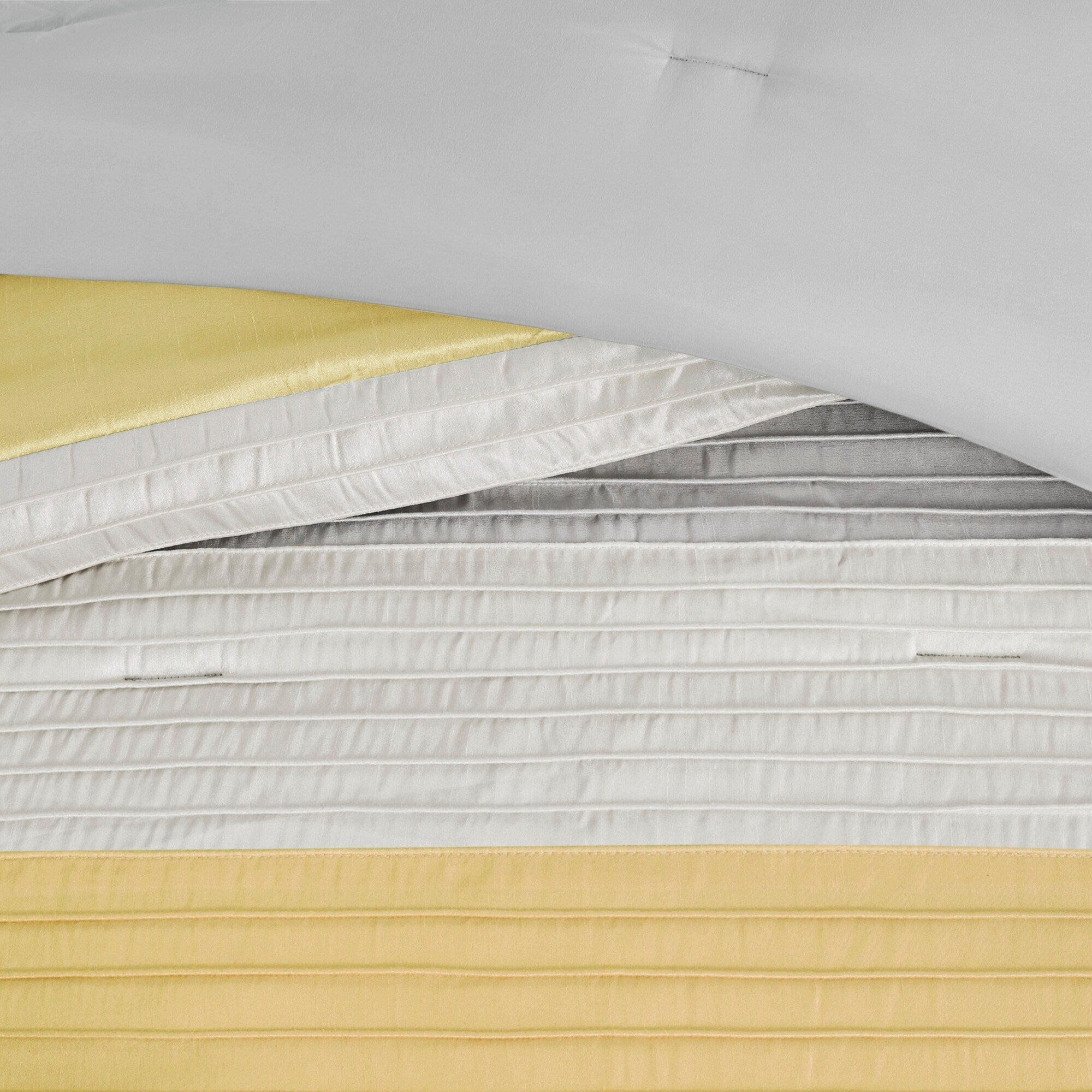 Ensemble de couette jaune Copper Grove Kiston 7 pièces