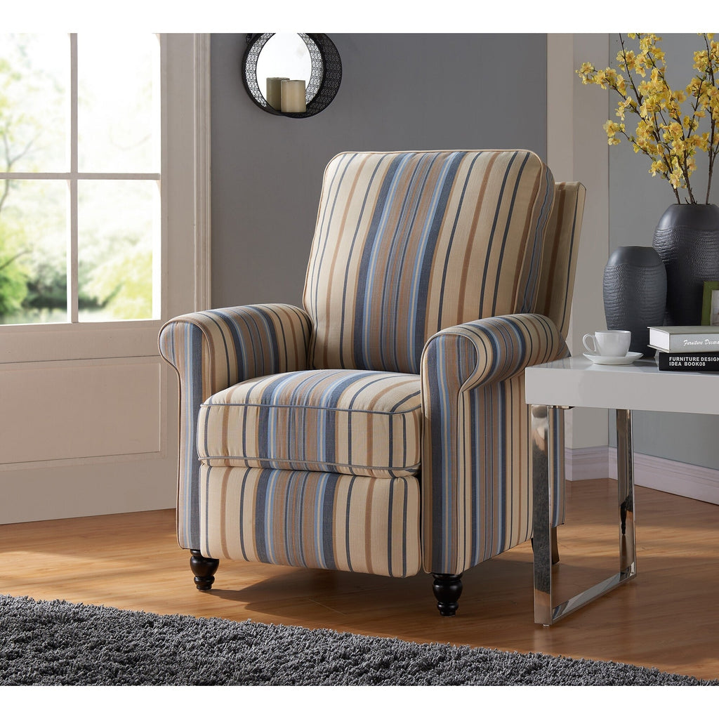 Fauteuil inclinable bleu Copper Grove Lassen