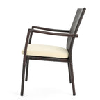 Ensemble de salle à manger d'extérieur en bois Cordella 7 pièces par Christopher Knight Home