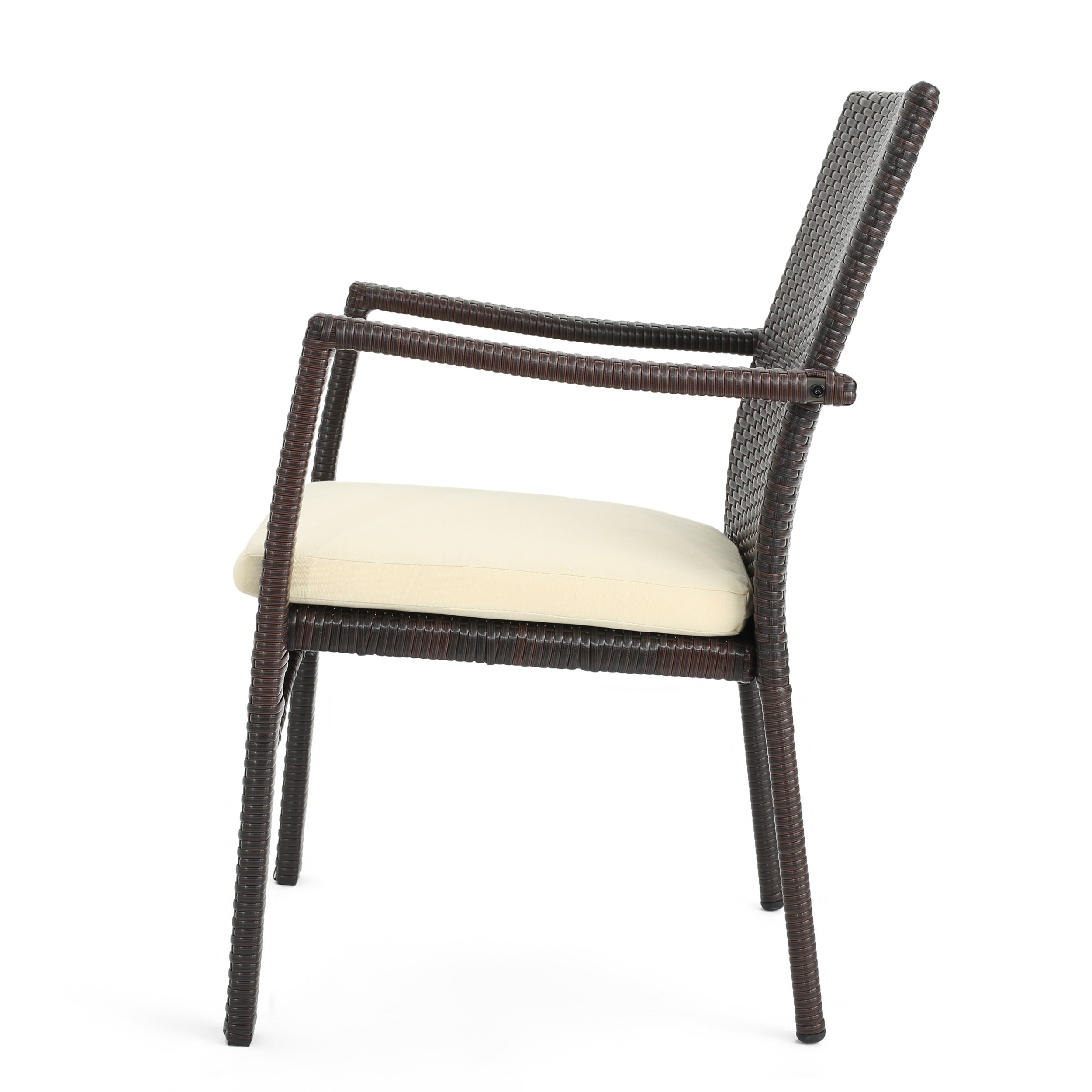 Ensemble de salle à manger d'extérieur en bois Cordella 7 pièces par Christopher Knight Home