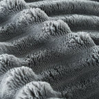 Canapé-lit double en velours côtelé avec 2 oreillers