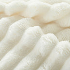 Canapé-lit double en velours côtelé avec 2 oreillers