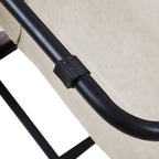 Canapé-lit simple convertible en velours côtelé avec dossier inclinable