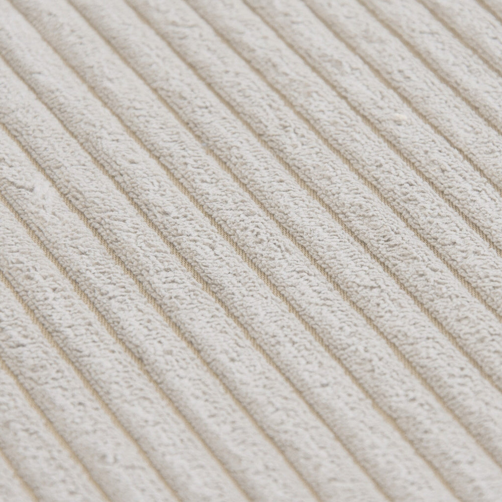 Canapé-lit ottoman en velours côtelé