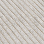 Canapé-lit ottoman en velours côtelé