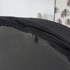 Canapé simple en velours côtelé éponge, aucun assemblage requis