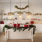 Suspension Coria en laiton moderne du milieu du siècle, 1 ampoule, chic, à intensité variable, pour îlot de cuisine, salle à manger en verre cannelé