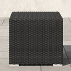 Ensemble de conversation sectionnel de patio en osier et aluminium Corvus 8 pièces