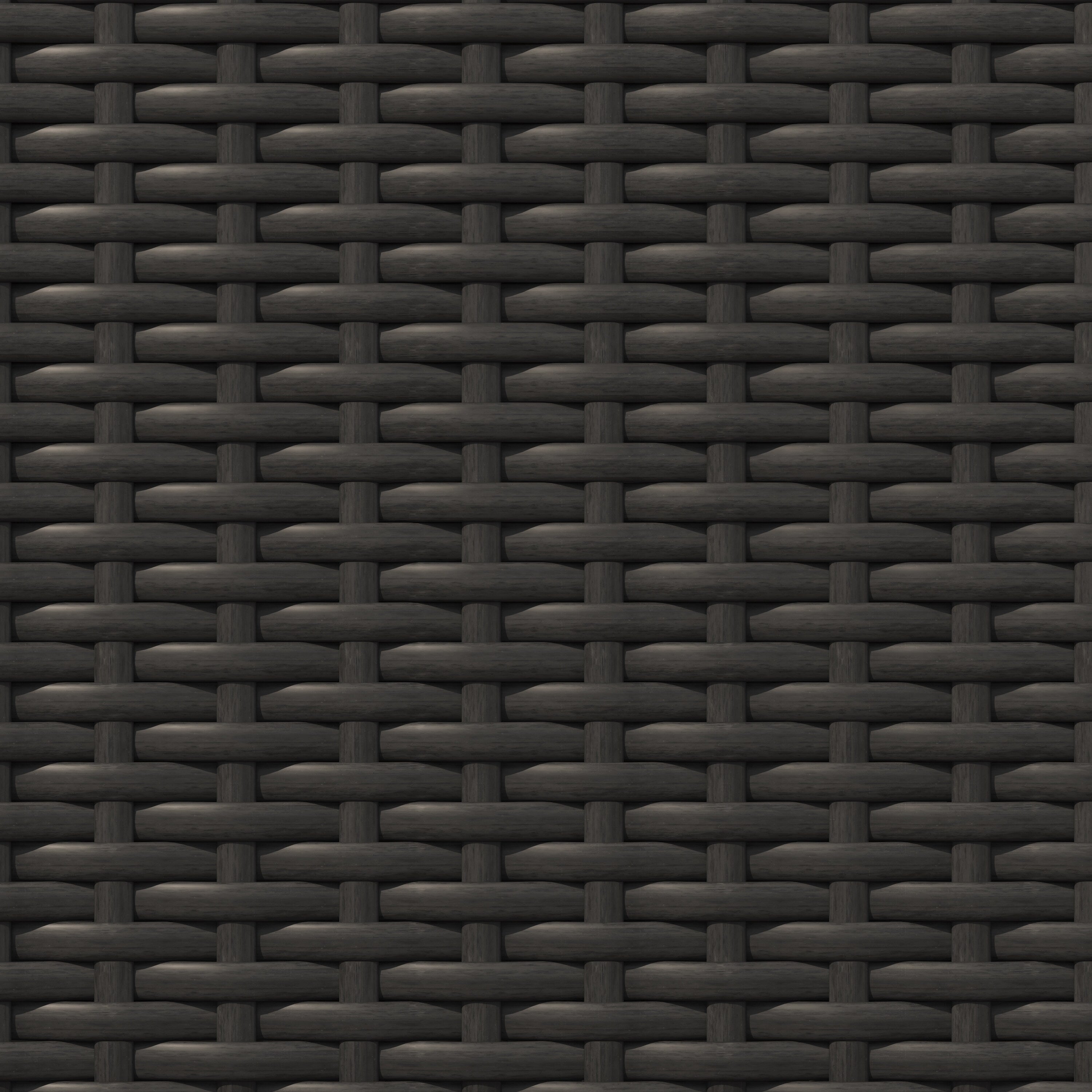 Ensemble de conversation sectionnel de patio en osier et aluminium Corvus 8 pièces