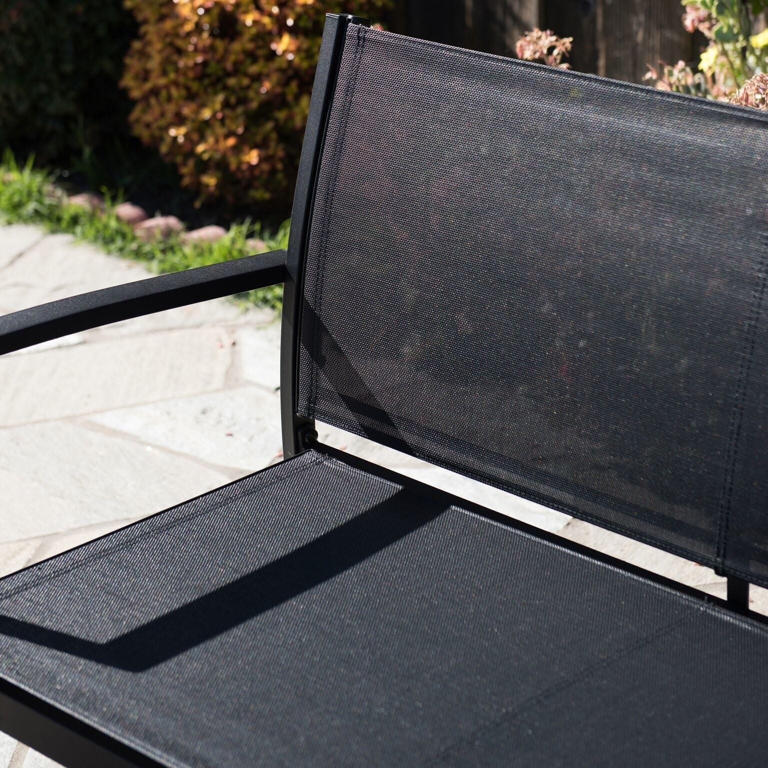 Ensemble de conversation en tissu élingue d'extérieur Corvus Antonio 4 pièces