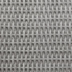 Ensemble de salle à manger d'extérieur Corvus Martinka en aluminium et osier, 7 pièces