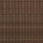 Ensemble de salle à manger d'extérieur Corvus Martinka en aluminium et osier, 7 pièces