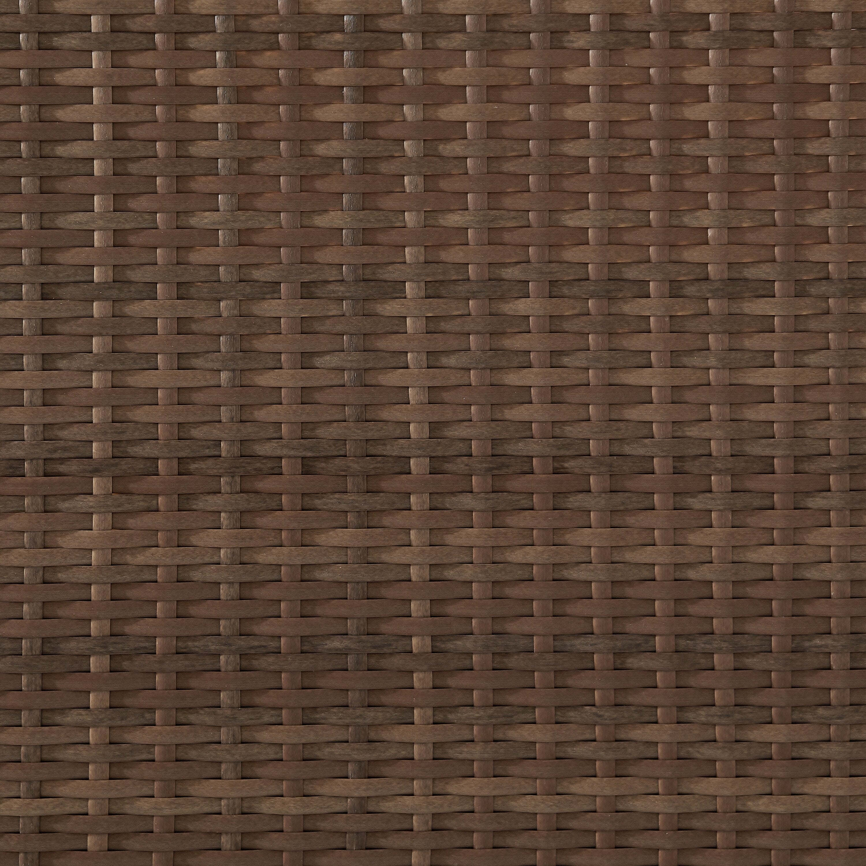 Ensemble de salle à manger d'extérieur Corvus Martinka en aluminium et osier, 7 pièces