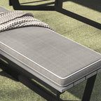 Ensemble de salle à manger d'extérieur Corvus Orville 6 pièces en aluminium avec plateau de table en WPC