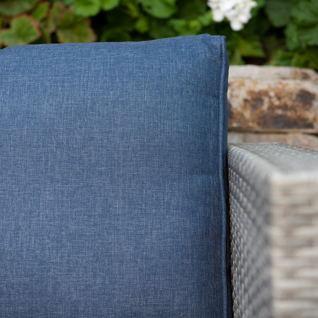 Ensemble de canapés de patio sectionnels en osier Corvus Trey 12 pièces