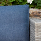 Ensemble de canapés de patio sectionnels en osier Corvus Trey 12 pièces