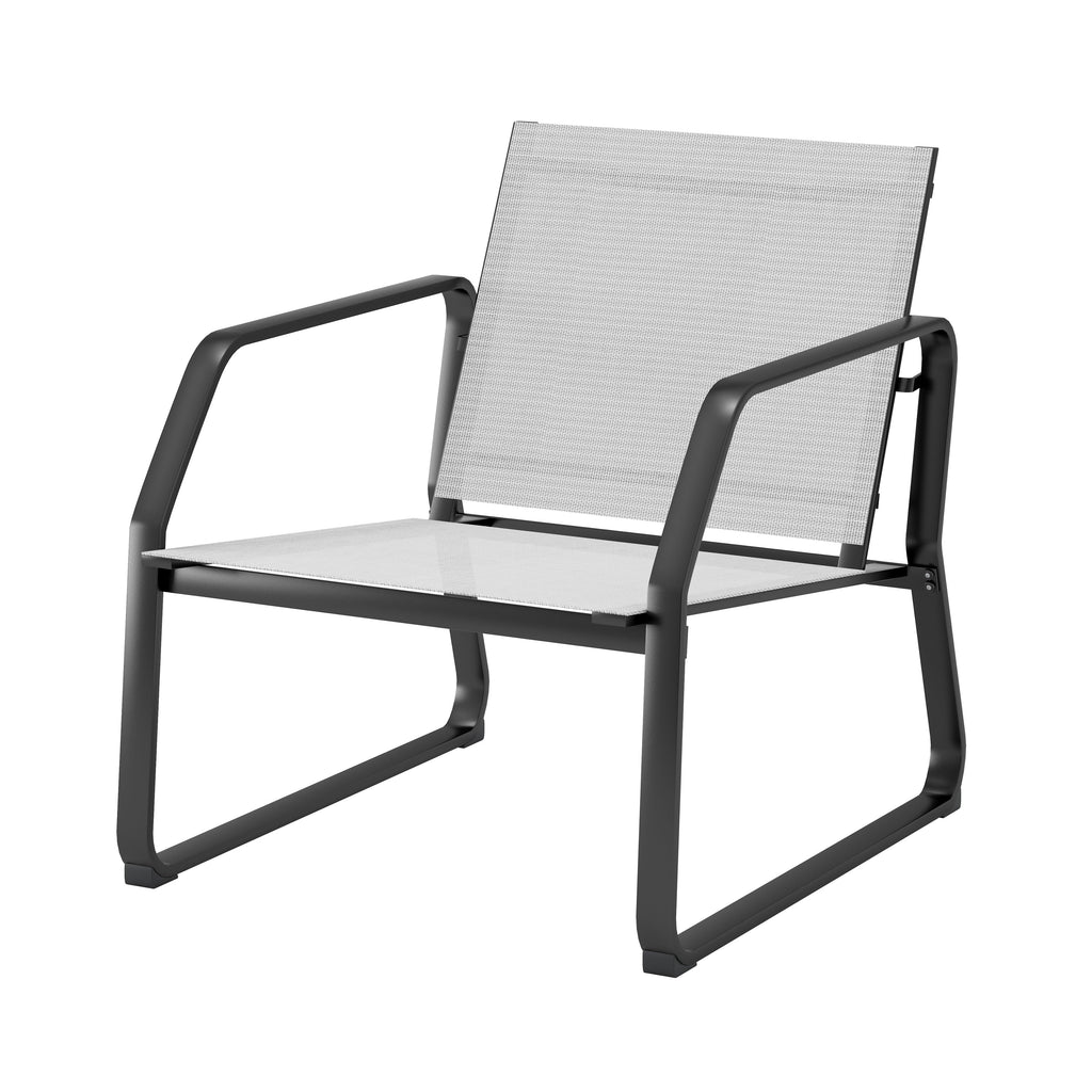 Ensemble de conversation en tissu pour l'extérieur Corvus Yorkdale, 4 pièces