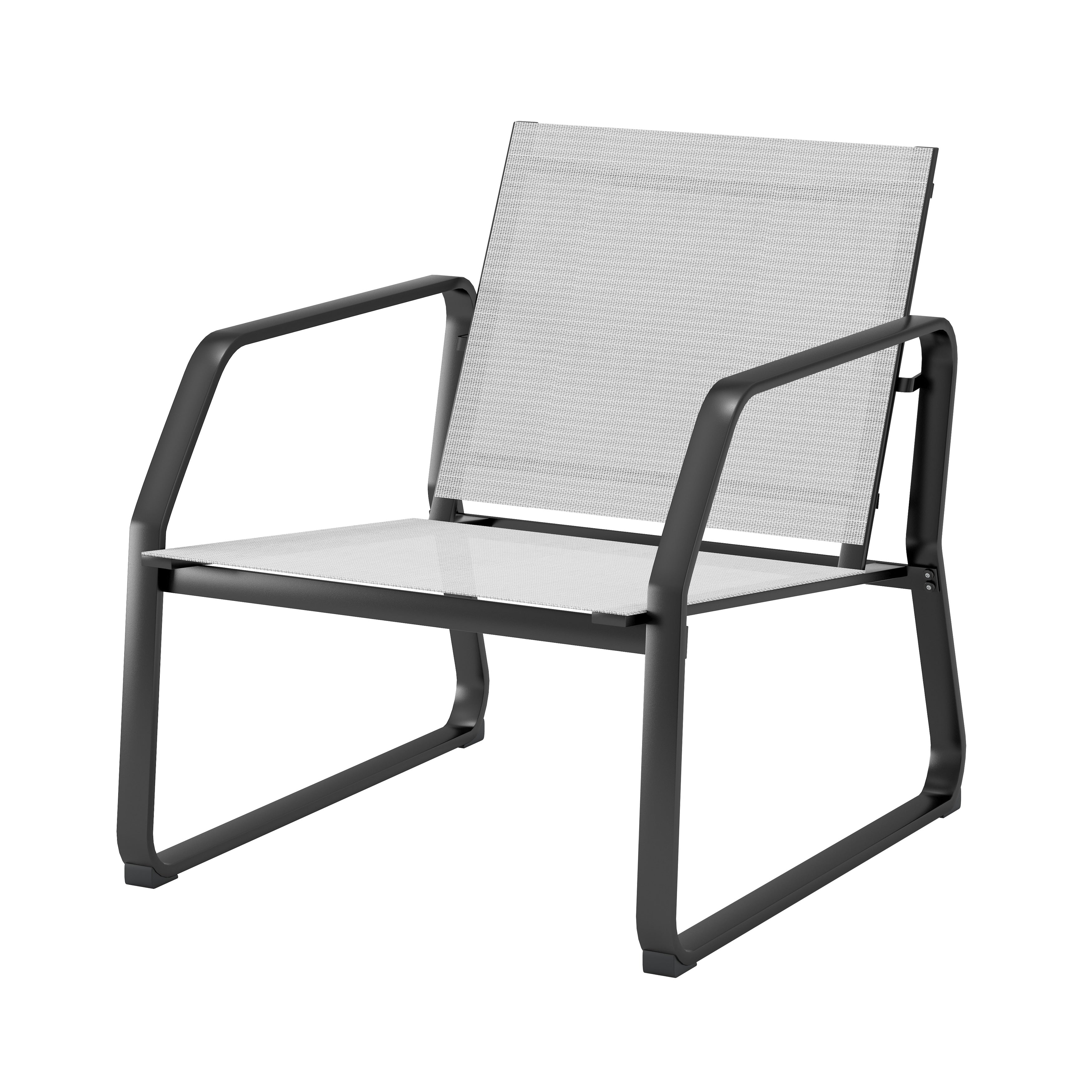 Ensemble de conversation en tissu pour l'extérieur Corvus Yorkdale, 4 pièces