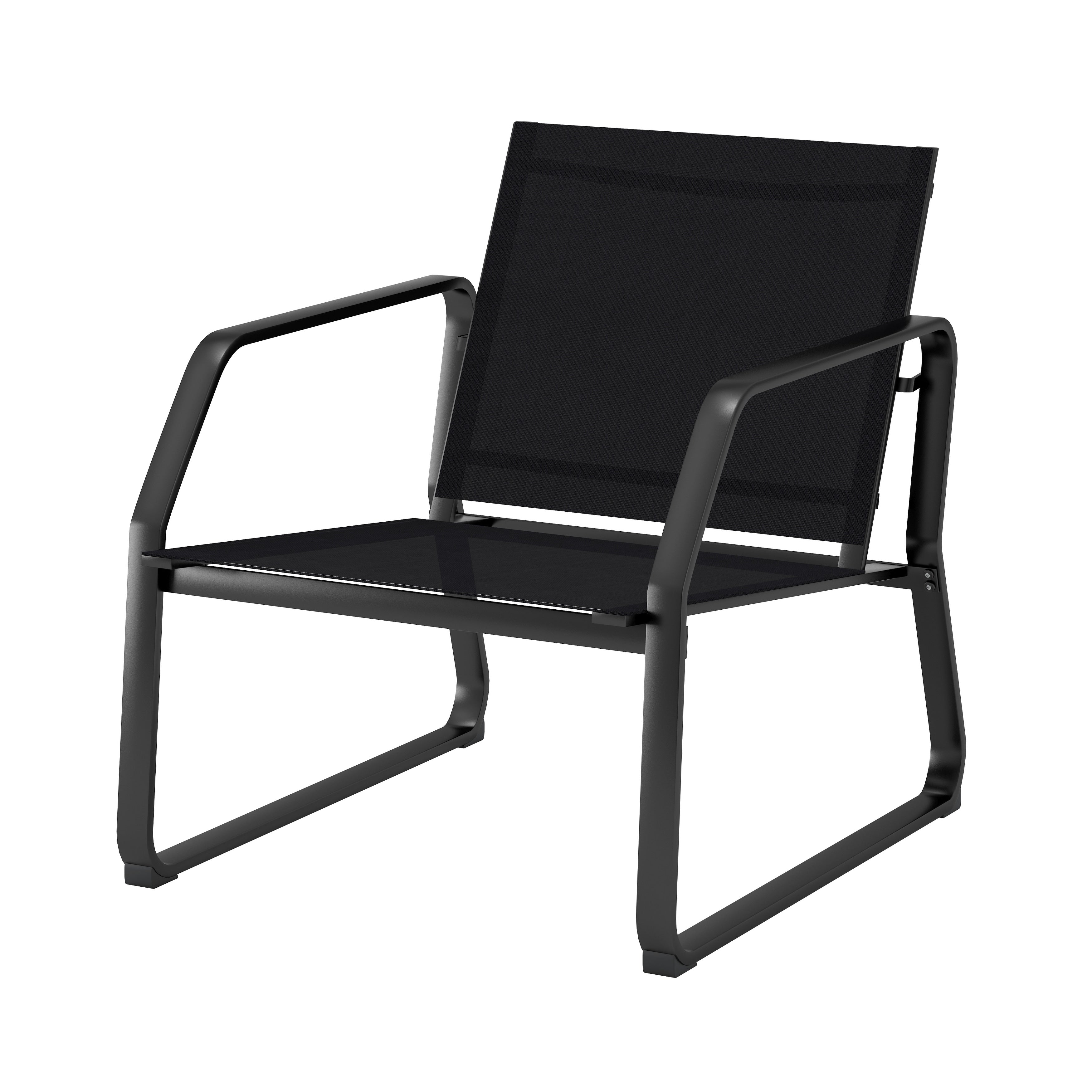 Ensemble de conversation en tissu pour l'extérieur Corvus Yorkdale, 4 pièces