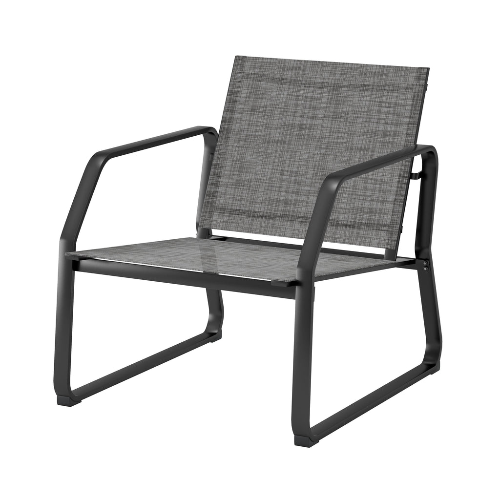 Ensemble de conversation en tissu pour l'extérieur Corvus Yorkdale, 4 pièces