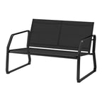 Ensemble de conversation en tissu pour l'extérieur Corvus Yorkdale, 4 pièces