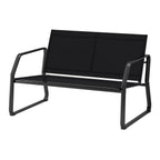 Ensemble de conversation en tissu pour l'extérieur Corvus Yorkdale, 4 pièces