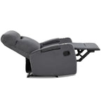 Fauteuil inclinable Costway, canapé simple, avec rangement pour accoudoirs et tasse