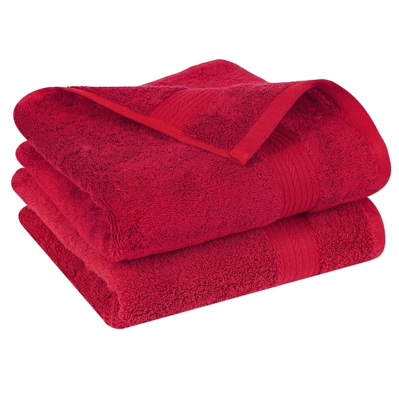 Serviette de toilette en coton 600 g/m² 45 x 71 cm par Ample Decor