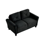 Canapés sectionnels confortables pour salon, chambre, bureau, petit espace, 2 places