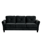 Canapés sectionnels confortables pour salon, chambre, bureau, petit espace, 3 places