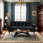 Canapés sectionnels confortables pour salon, chambre, bureau, petit espace, 3 places