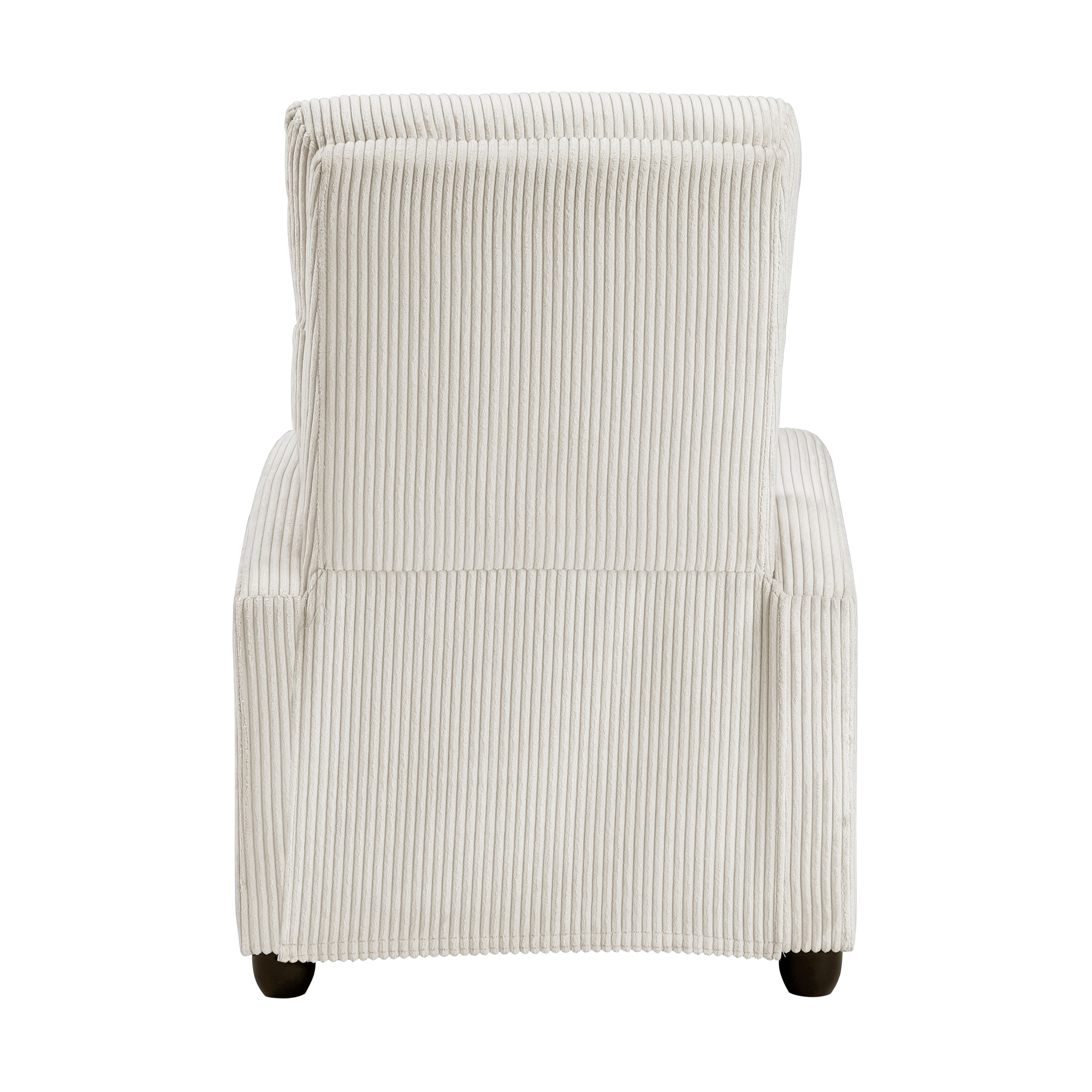 Fauteuil inclinable Covelo en velours côtelé