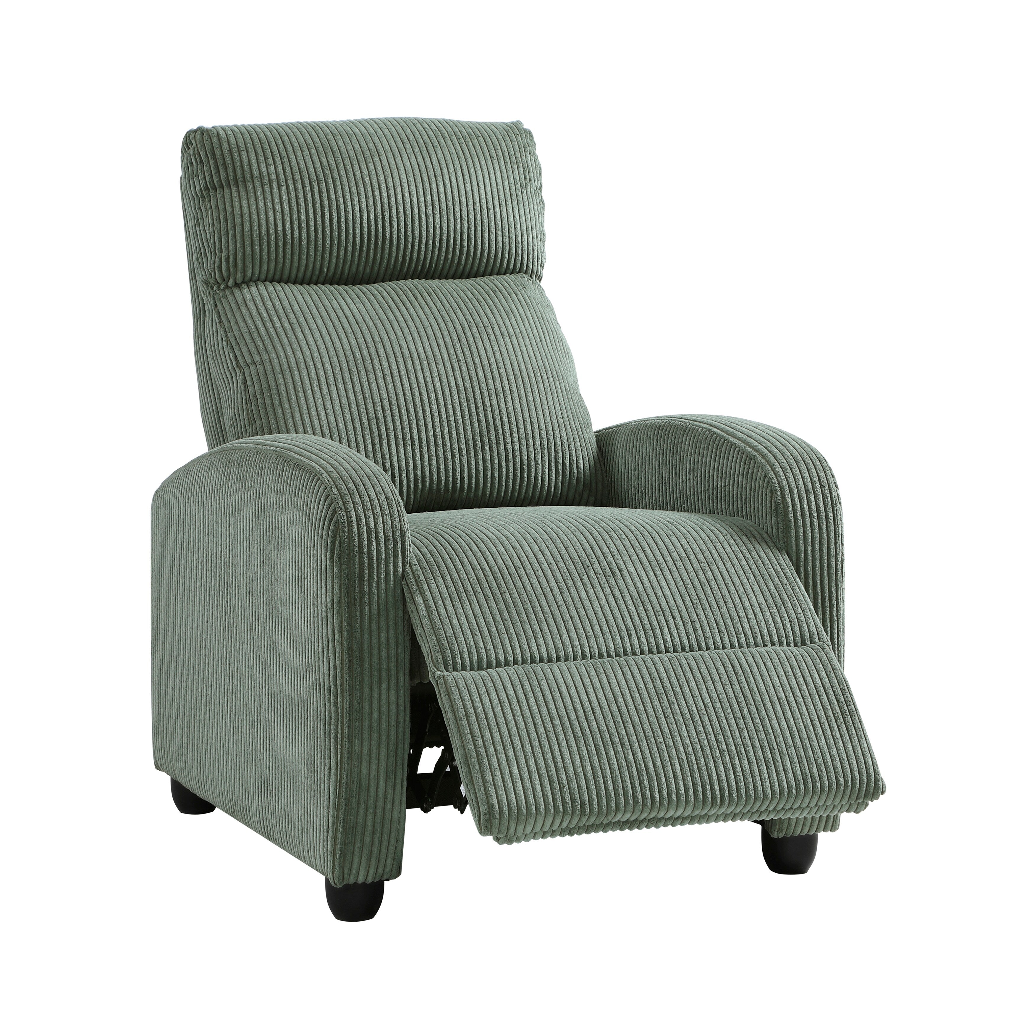 Fauteuil inclinable Covelo en velours côtelé