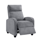Fauteuil inclinable Covelo en velours côtelé