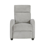 Fauteuil inclinable Covelo en velours côtelé