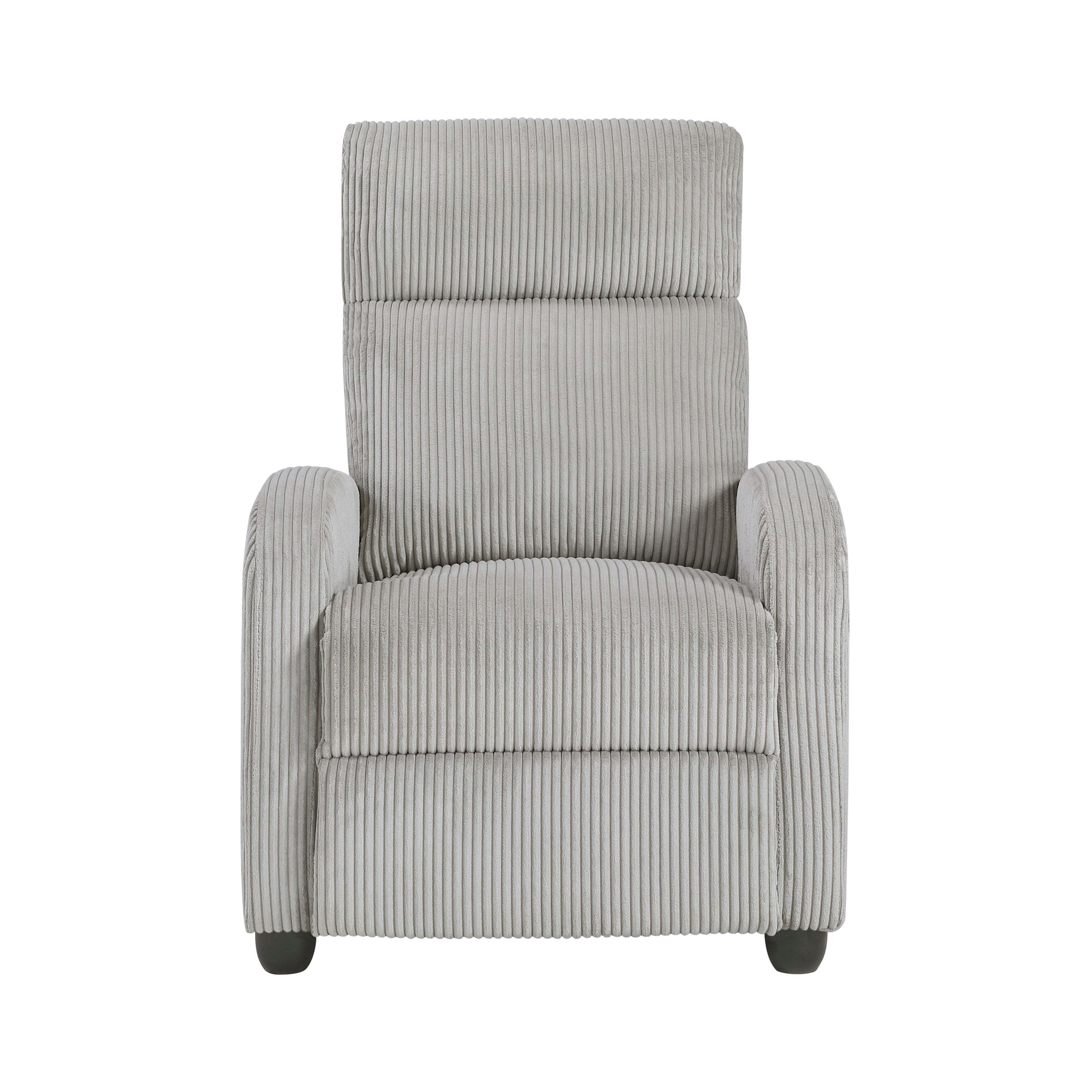 Fauteuil inclinable Covelo en velours côtelé