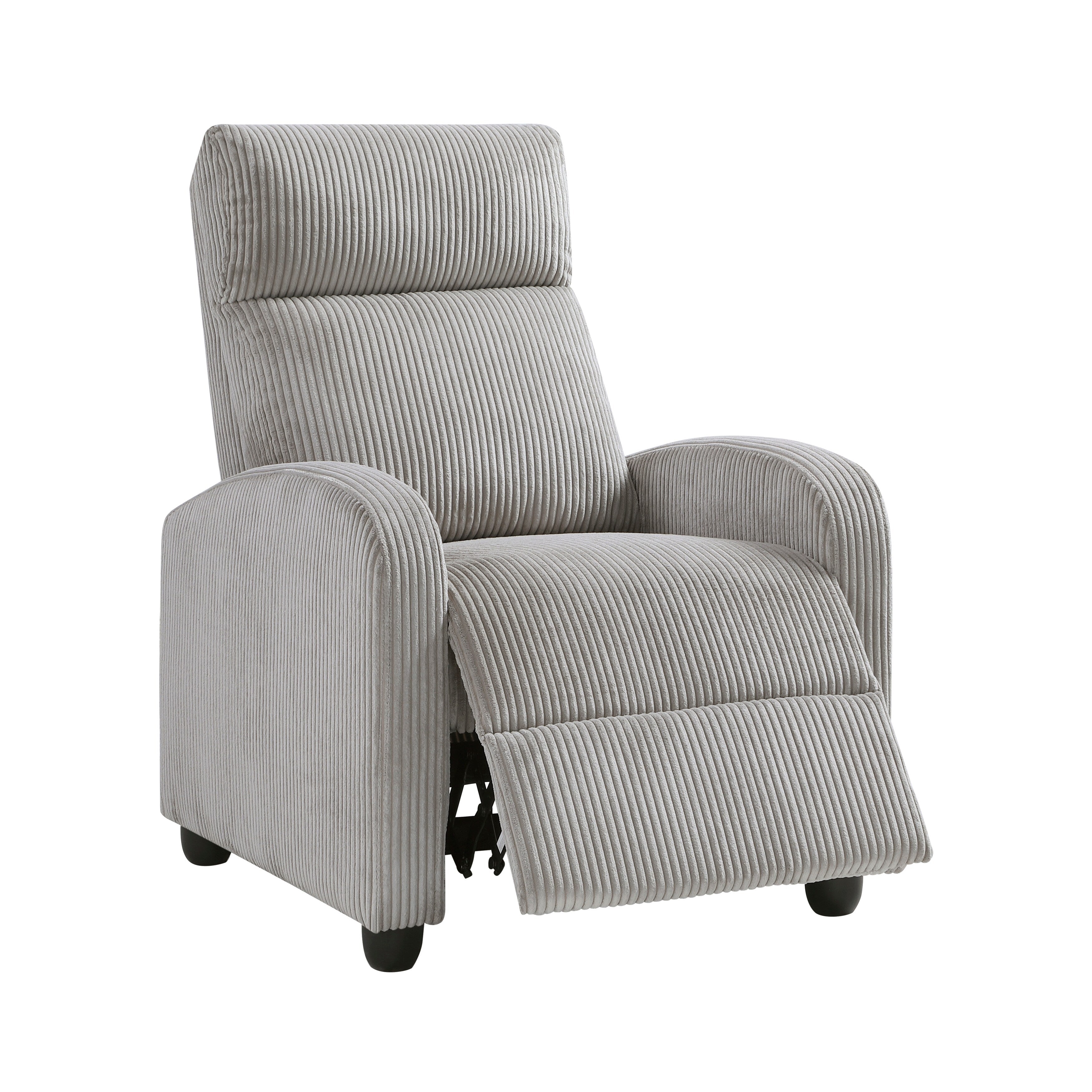 Fauteuil inclinable Covelo en velours côtelé