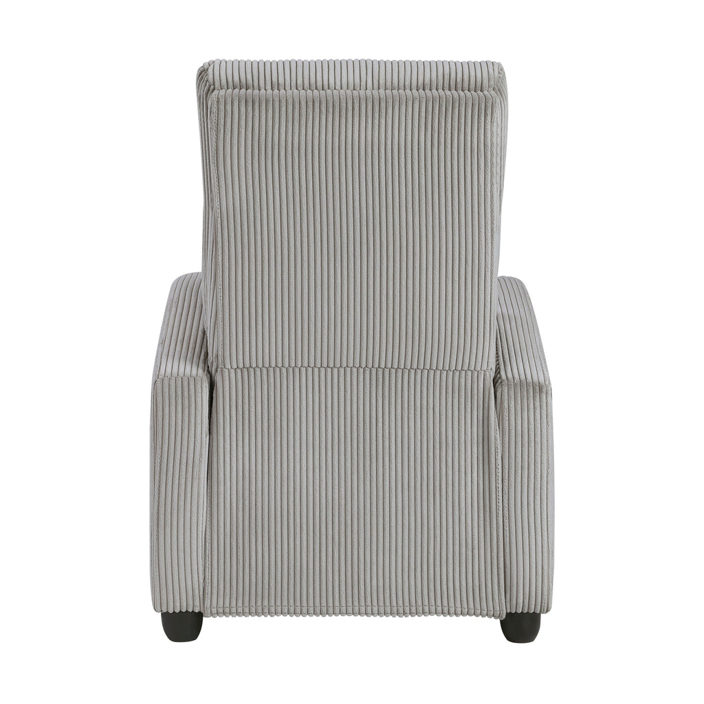 Fauteuil inclinable Covelo en velours côtelé